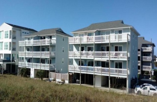 Carolina Beach Apartment | Driftwood Cottage - First floor OCEANFRONT beach retreat! Exceptional views, location and privacy condo