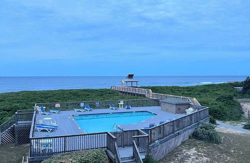Duck Condo | Duck, NC - Oceanfront and Unlimited Sunrises! Welcome to Sandy Quacks!