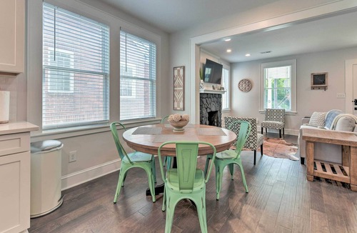 Dilworth House | Elegant Charlotte Home w/ Fire Pit & Patio!