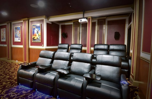 Mars Hill House | Elegant Home Theater and Themed Rooms Mountain Retreat Sleeps 12