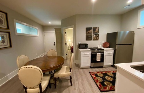 Wilmont Apartment | Elegant King Bed Apartment In Quiet Neighborhood