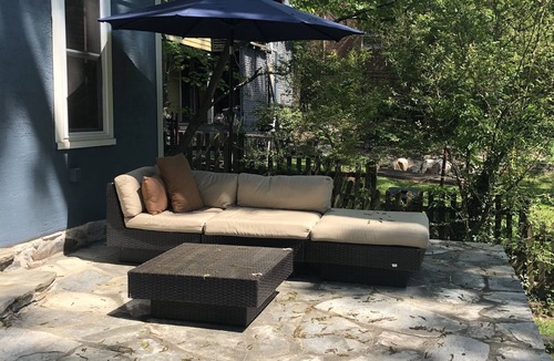 Historic Montford Apartment | Elegant Retreat in Montford Victorian!