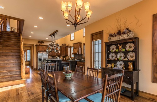 Newland House | Elk Camp Lodge - Luxury, Hot Tub, Game Room, Outdoor Fireplace