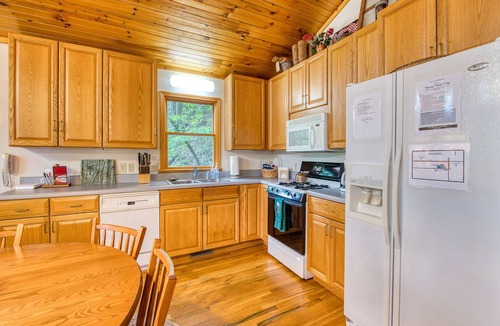 Maggie Valley Cabin | Enchanted Secluded Cabin w/Hot Tub, Fire Pit, and Pets Welcome