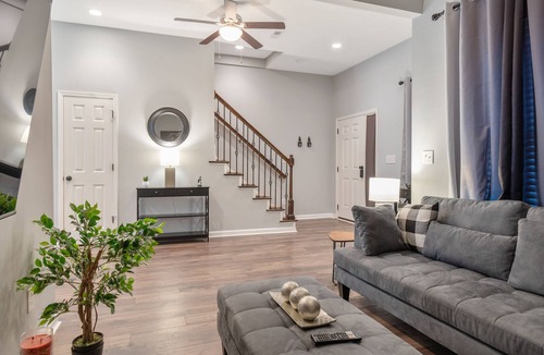 Southwest Raleigh House | Enjoy a stylish experience at this centrally-located beautiful house.