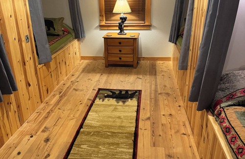 Todd Cabin | Enjoy our picturesque acres and expansive front lawn and beautiful lodge.