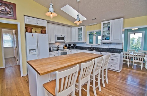 Pine Knoll Shores House | Fall is Beach Time: Sunny, Warm Ocean, Great Fishing! WiFi to ‘Work’ IF You Must
