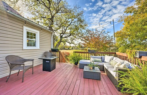 Browns Summit Cottage | Farmhouse Cottage on 10 Acres: Trails On-Site