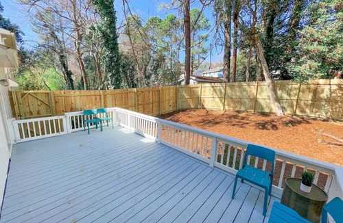 North Raleigh House | Fenced-In 4 BR <2mi North Hills, Garage/Storage