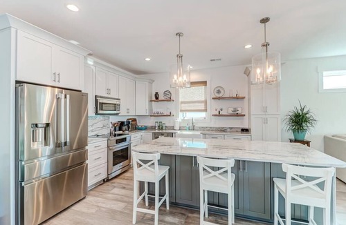 Folly Beach House | Fin & Tonic! Luxurious River View Home with Rooftop Deck