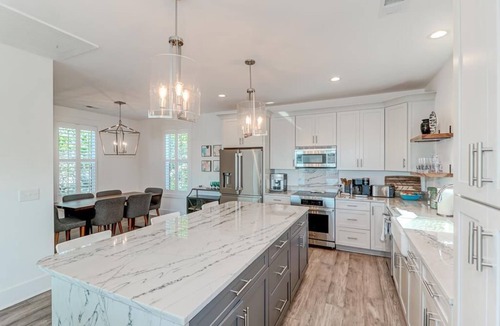 Folly Beach House | Fin & Tonic! Luxurious River View Home with Rooftop Deck