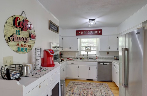 Weaverville House | Fire Pit & Game Room: Family Home in Marshall