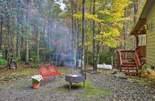 Skyland House | Fletcher Cabin Wraparound Deck and Pond Access