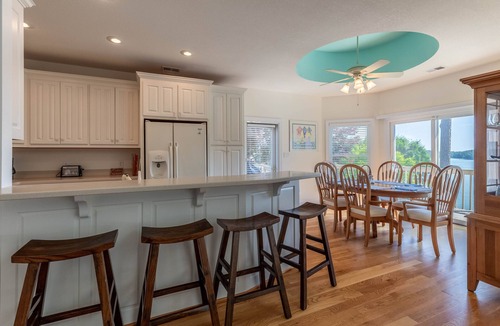 Nebo House | Flexible stays! Private Waterfront w/Dock & close to nearby trails.