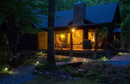 Lake Lure Cabin | Footbridge Falls - Mr Lake Lure Vacation Rentals