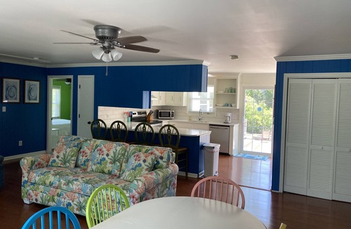 Pine Knoll Shores House | Four bedroom home and short walk to the beach!