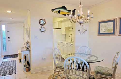 North Litchfield Beach Condo | Fourth Floor Condo across from Beach Access, Balcony, Pool, Grill Area, Elevator