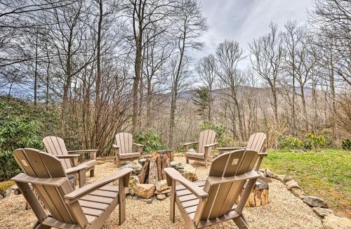 Elk Park House | Game Room and Fire Pit Spacious Elk Park Lodge!
