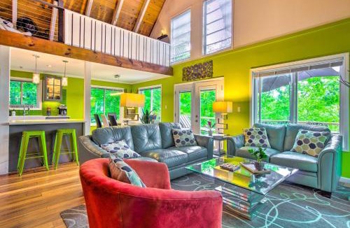 Lake Lure House | Game Room and Mountain Views Lake Lure Retreat!