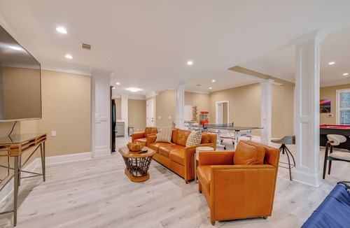 Denver House | Game Room + Patio: Luxe Retreat Near Lake Norman!