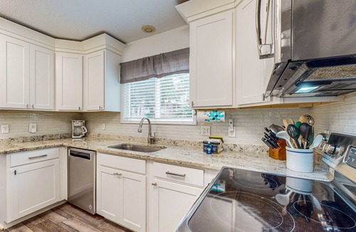 Lawton Woods House | Gated Sea Pines home with private pool & large patio - near beaches & golf