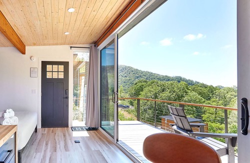 Canton Cabin | Glass Cabin + Mountain Views + Private Deck