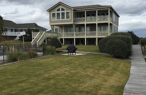 Holden Beach House | Goin's My Way - Extraordinary Ocean Views - Large Covered Porches - Sunroom!