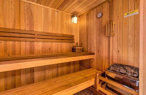Maggie Valley House | Golf, Sauna, Creek Spectacular Smoky Mtn-View Gem