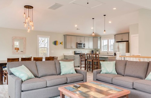 Monteray Shores House | Good To Be Back: Soundside, Private Pool & Spa, Great Community Amenities