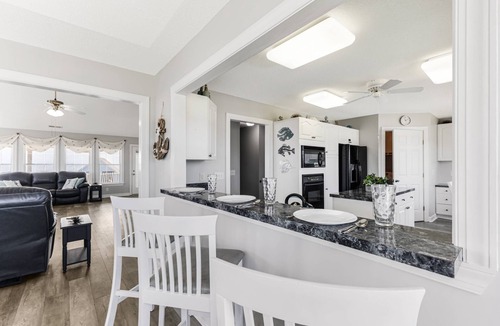 Yaupon Beach House | Gorgeous 2nd Row Home with Amazing Ocean Views, 2 Large Decks, Dog Friendly, Sleeps 12