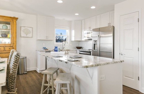 Long Beach House | Gorgeous 2nd Row Oceanview 4 Bedroom Home with Large Salt Water Pool