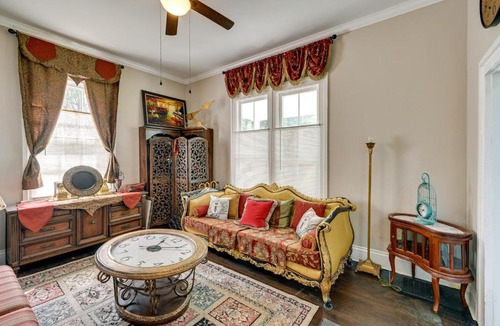 High Point House | Grand Historic Home w/Yard & Deck in High Point!