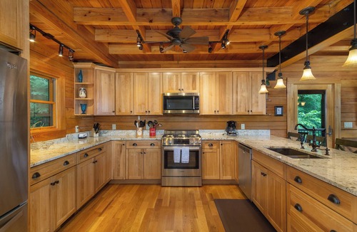 Old Fort Cabin | Grandview Lodge | Large 4 Bedroom Mountain Cabin with Hot Tub & Views!