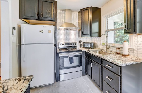 Old Irving Park House | Greensboro Vacation Rental: 2 Mi to Downtown!