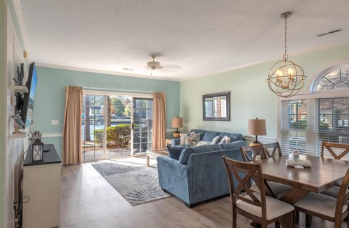 Myrtle Beach Apartment | Ground Floor Condo 2 bed 2 bath Riverwalk at Arrowhead Country Club Unit 104