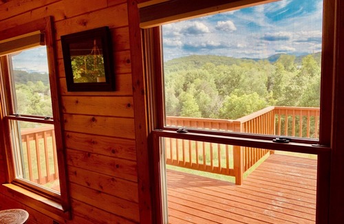 Stokes Cabin | Hanging Rock Getaway on 42 acres centrally located with Mountain View