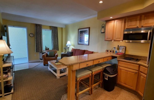 Hatteras Villa | Hatteras 1 Bedroom Condo with Pool Best Beaches are at the End! Ground Floor