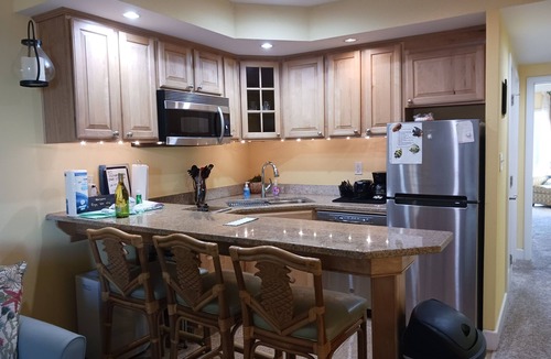 Hatteras Villa | Hatteras 1 Bedroom Condo with Pool Best Beaches are at the End! Ground Floor