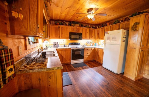 Murphy Cabin | Haven in the Hills! Spectacular Views, River Access, & 5-Star Amenities!