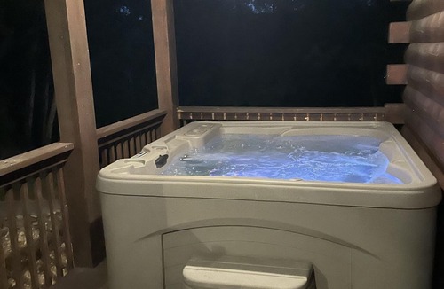 Rutherfordton Cabin | Hillside Haven - Amazing views with a hot tub!