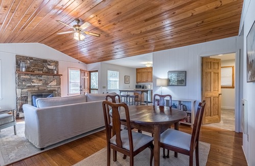 Cashiers Cabin | Hilltop Hideaway- Cozy Cabin w/Fireplace, Private Deck/Yard, Family Friendly!