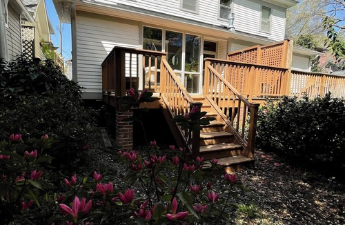 Downtown House | Historic Downtown Raleigh 3-bedroom Home Close to Everything