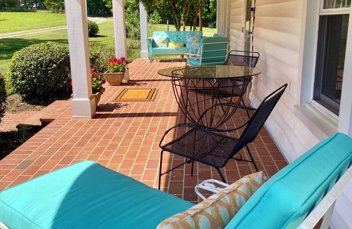 Pfafftown House | Historic, private 3-bedroom house in Winston-Salem with ample parking.