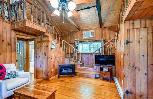 Sapphire House | Historic Sapphire Cabin with Porch, Updated Interior