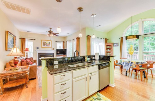 Matthews House | Home in Matthews w/Fenced Yard & Spacious Deck!