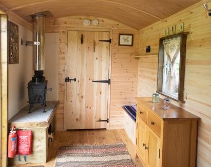 Canterbury Other | Honeysuckle Shepherds Hut at Blean Bees Eco Glamping