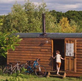 Canterbury Other | Honeysuckle Shepherds Hut at Blean Bees Eco Glamping