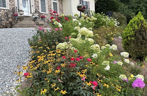 Hendersonville Apartment | House with private ￼apartment, latest appliance,View,flowers, Creekside.