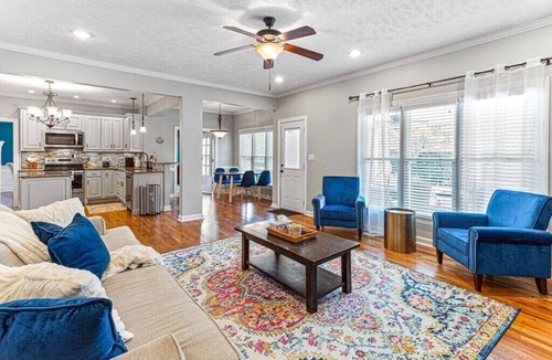 Terry Sanford House | Huge Family Home W/Pool, Games, & Movie Room