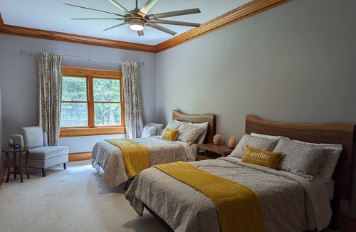 Greenville House | Huge Ranch with a Pond in 29 Acres Private Woods